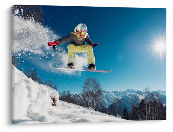 Kép - Snowboardos (70x50 cm)