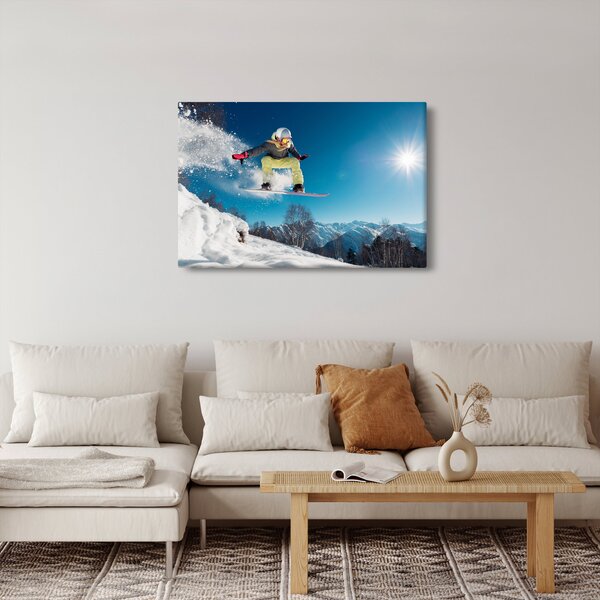 Kép - Snowboardos (90x60 cm)