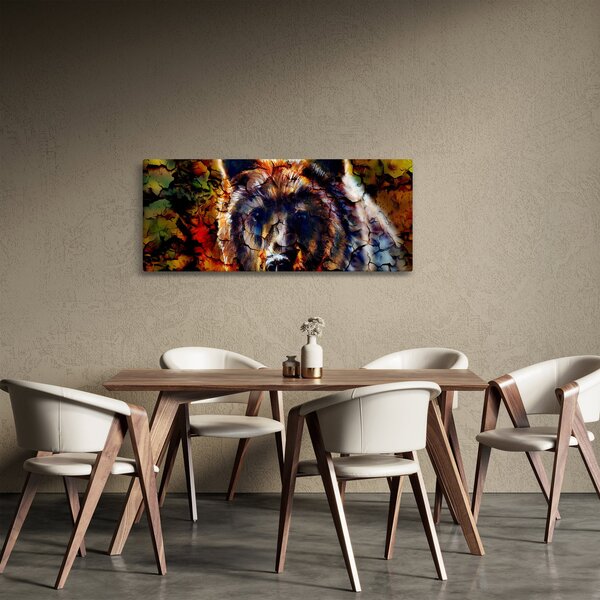 Kép - Medve, festmény (120x50 cm)