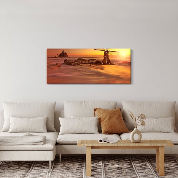 Kép – Naplemente (120x50 cm)