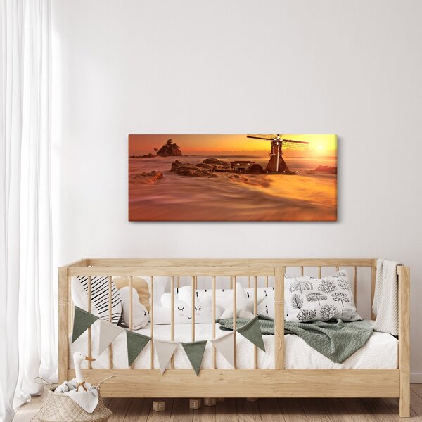 Kép – Naplemente (120x50 cm)