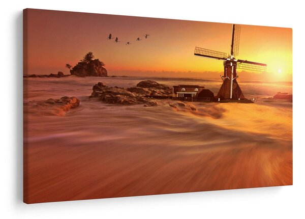 Kép – Naplemente (90x60 cm)
