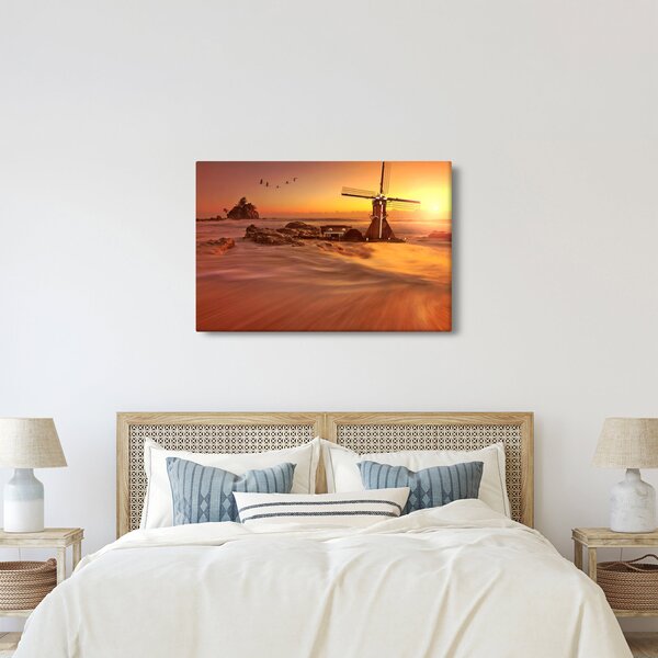 Kép – Naplemente (90x60 cm)