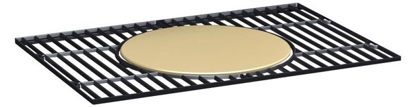 Multifunciós Avenberg GENIUS BBQ grill + öntöttvas rostély + öntöttvas grill lap + pizzakő
