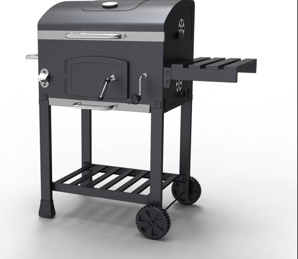 Multifunciós Avenberg GENIUS BBQ grill + öntöttvas rostély + öntöttvas grill lap + pizzakő