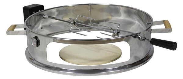 FORNO Grilltű tartóval és pizza kemence bográcsos grillekre