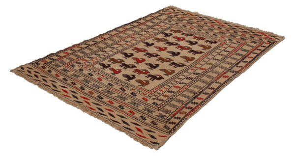 Nomád Kilim szőnyeg Adarskan 125x188 Kelim falvédő szőnyeg