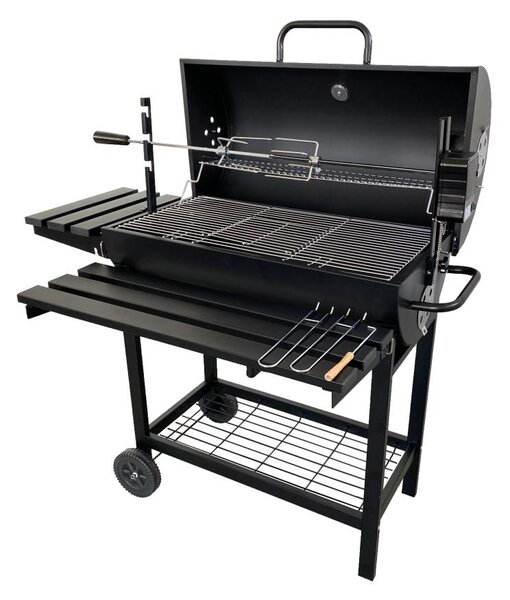 KRISTEN Multifunkciós grill füstölővel + elektromos tű