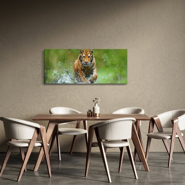Kép - Futó tigris (120x50 cm)