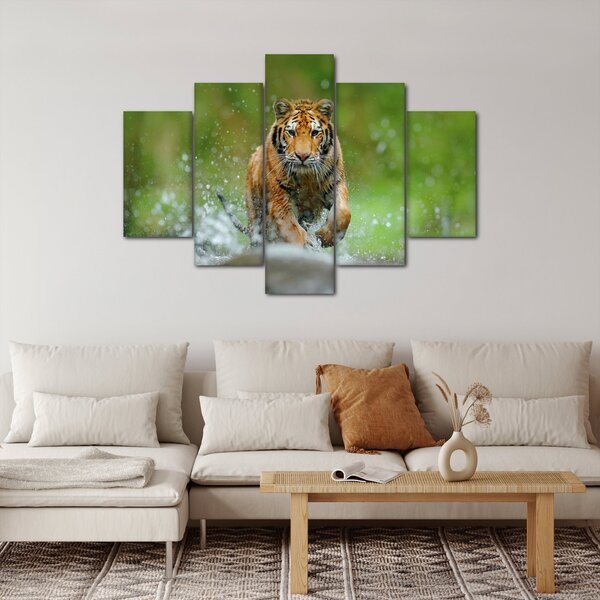 Kép - Futó tigris (150x105 cm)