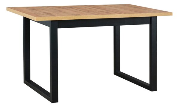 IKON 3M étkezőasztal – artisan tölgy / fekete lábak