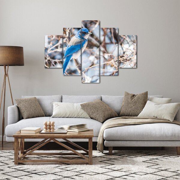 Kép - Téli madár (150x105 cm)