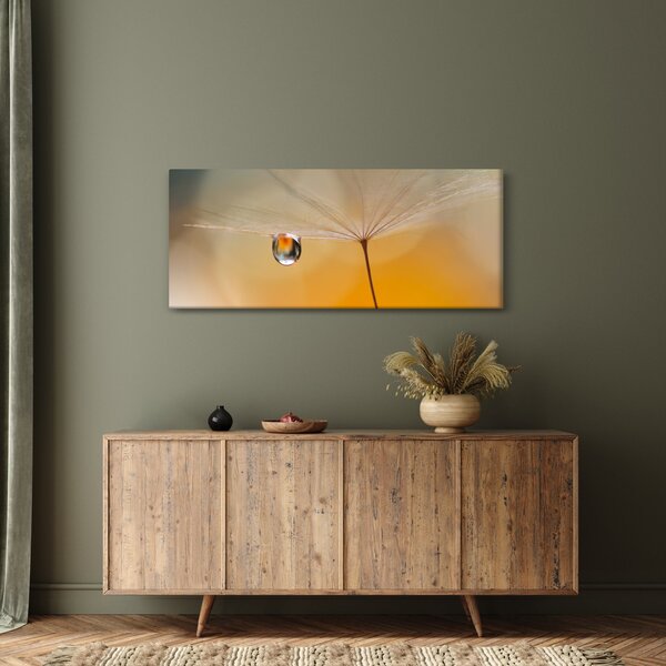 Kép - Makró virág (120x50 cm)