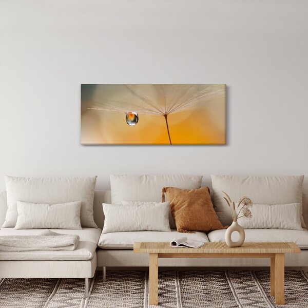 Kép - Makró virág (120x50 cm)