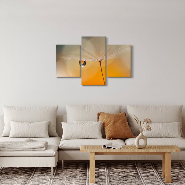 Kép - Makró virág (90x60 cm)