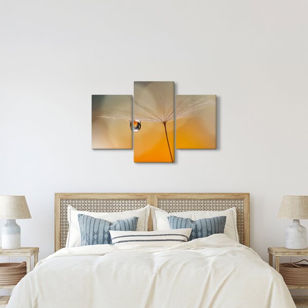 Kép - Makró virág (90x60 cm)