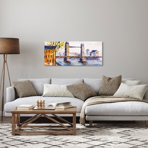 Kép - A város festménye (120x50 cm)