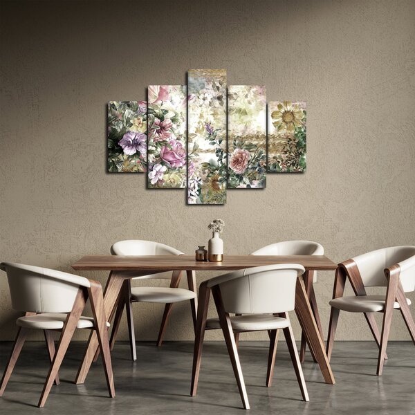 Kép - Design virágok (150x105 cm)