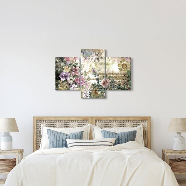 Kép - Design virágok (90x60 cm)