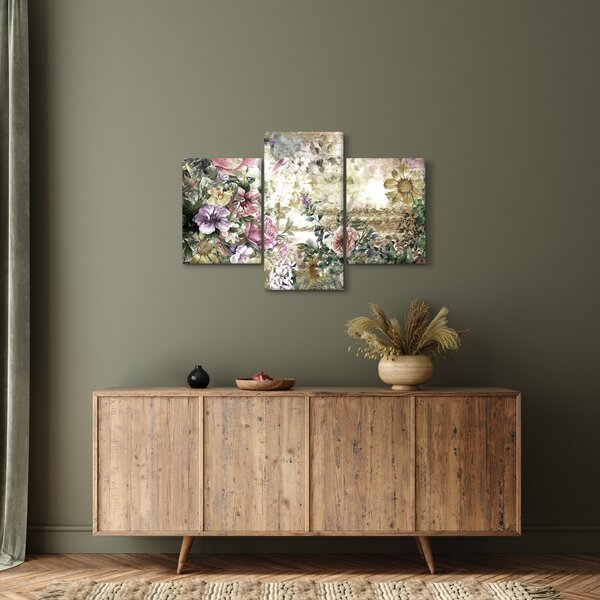 Kép - Design virágok (90x60 cm)