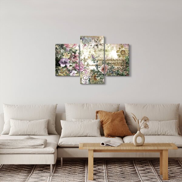 Kép - Design virágok (90x60 cm)