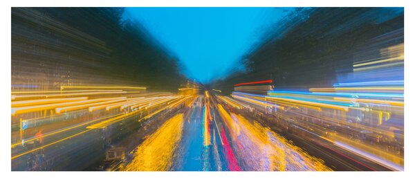 Kép - Festmény absztrakció (120x50 cm)