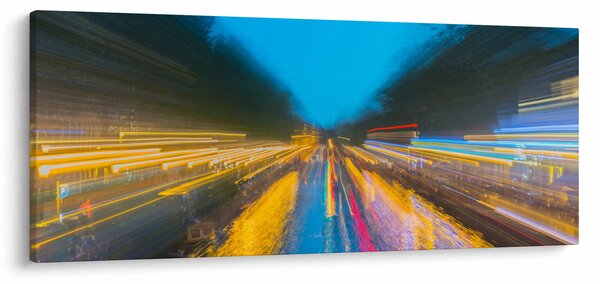 Kép - Festmény absztrakció (120x50 cm)