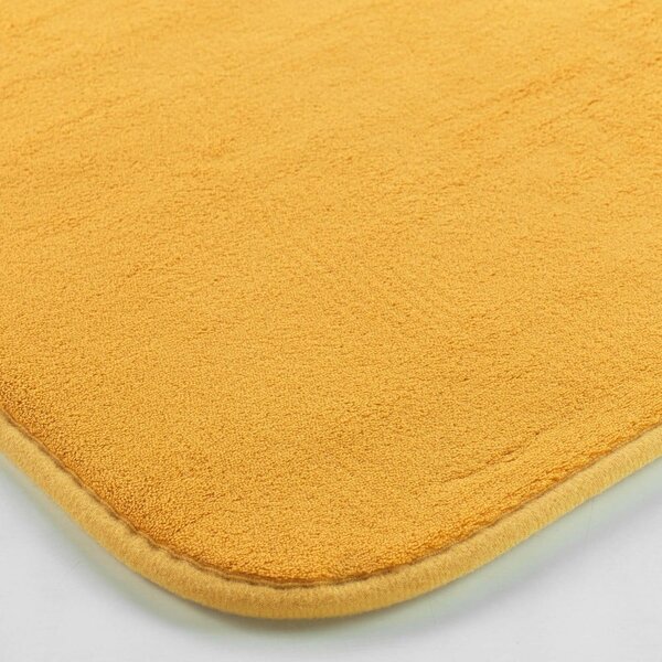 Sárga fürdőszobai kilépő 50x120 cm Vitamine – douceur d'intérieur