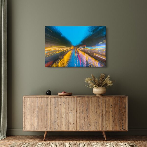 Kép - Festmény absztrakció (90x60 cm)