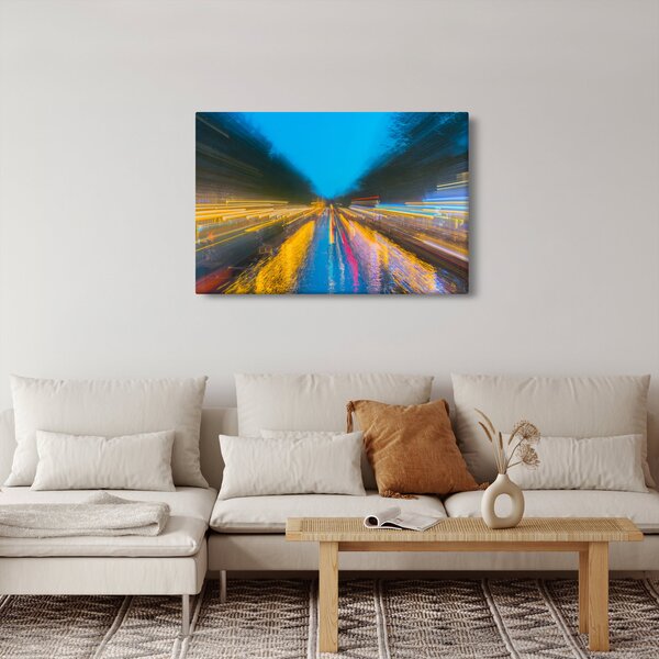 Kép - Festmény absztrakció (90x60 cm)
