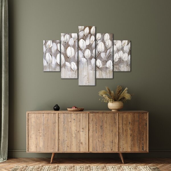 Kép - Strukturált tulipánok (150x105 cm)