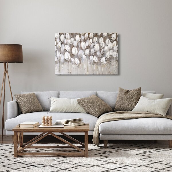 Kép - Strukturált tulipánok (90x60 cm)