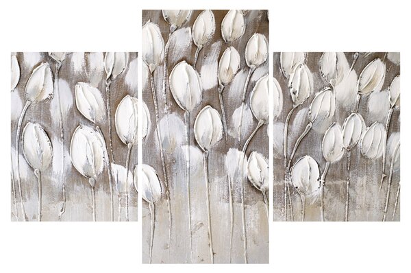 Kép - Strukturált tulipánok (90x60 cm)