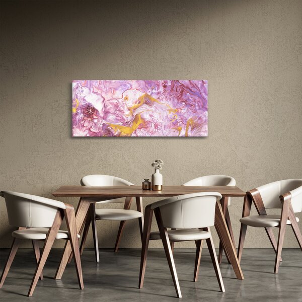 Kép - Rózsaszín absztrakció (120x50 cm)