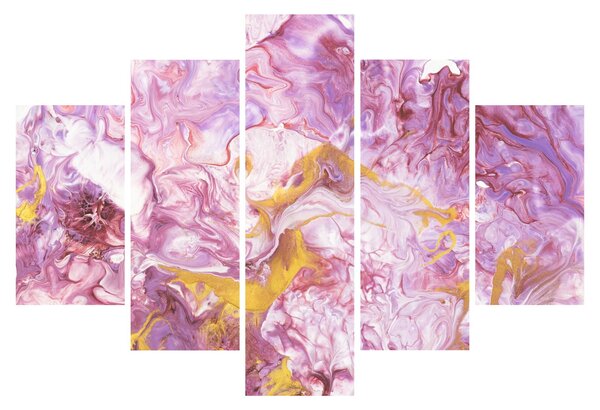 Kép - Rózsaszín absztrakció (150x105 cm)