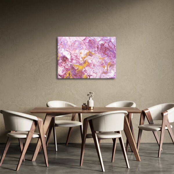 Kép - Rózsaszín absztrakció (70x50 cm)