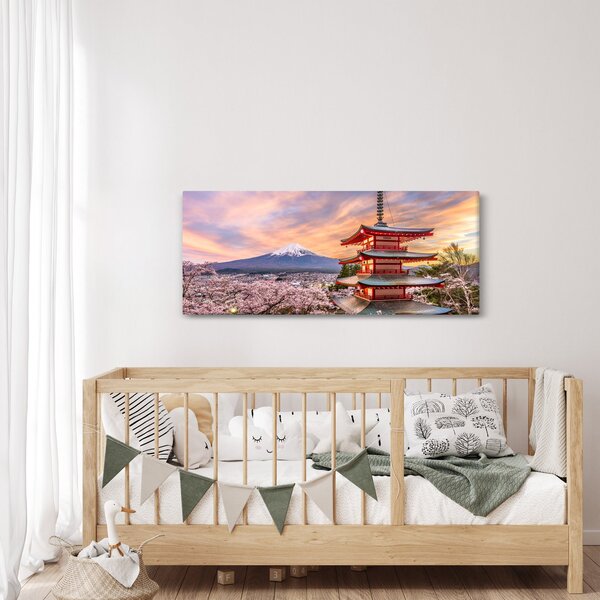 Kép - Fuji, Japán (120x50 cm)