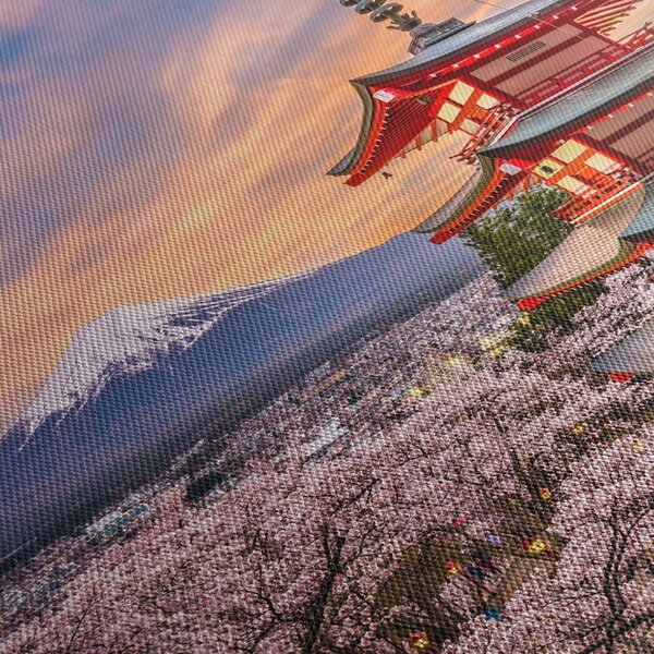 Kép - Fuji, Japán (70x50 cm)