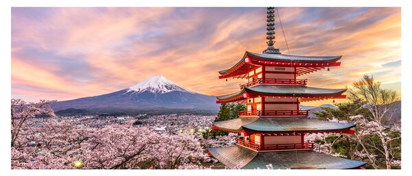 Kép - Fuji, Japán (120x50 cm)