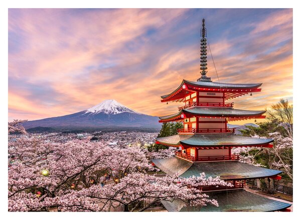 Kép - Fuji, Japán (70x50 cm)