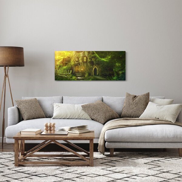 Kép - Mesebeli erdő (120x50 cm)