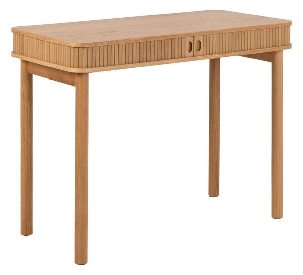 Íróasztal tölgyfa dekorral 50x100 cm Langley – Actona