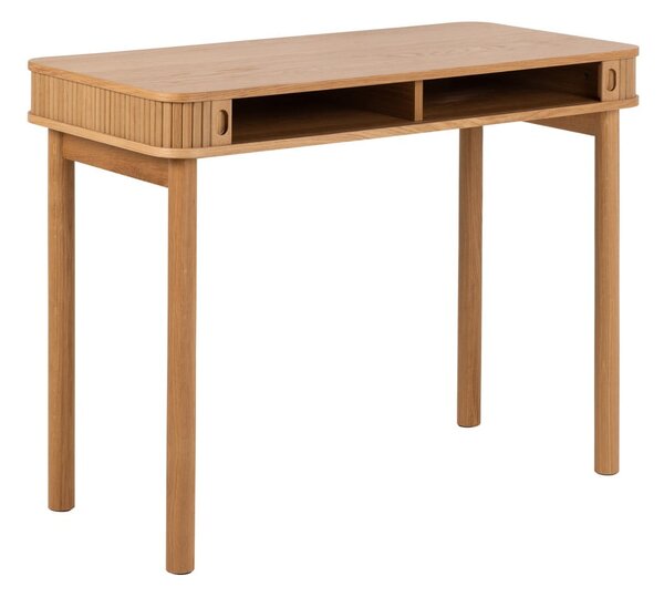 Íróasztal tölgyfa dekorral 50x100 cm Langley – Actona