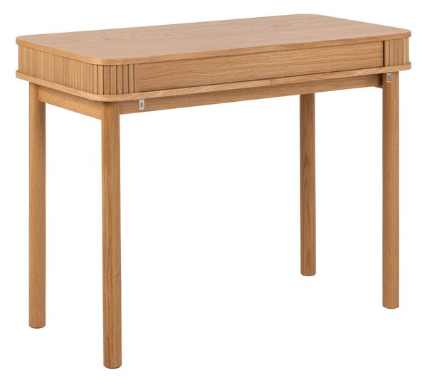 Íróasztal tölgyfa dekorral 50x100 cm Langley – Actona