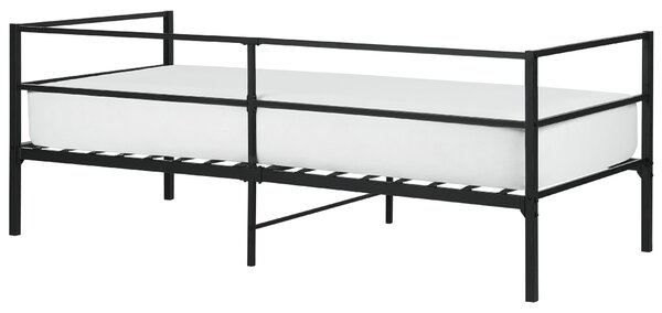 Ágy Fém BATTUT 90 x 200 cm Fekete