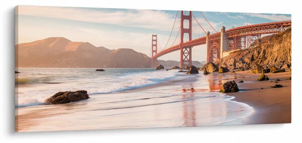 Kép - Golden Gate híd (120x50 cm)