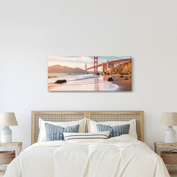 Kép - Golden Gate híd (120x50 cm)
