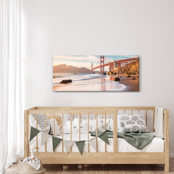 Kép - Golden Gate híd (120x50 cm)