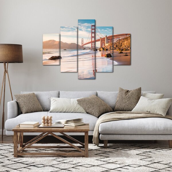 Kép - Golden Gate híd (150x105 cm)