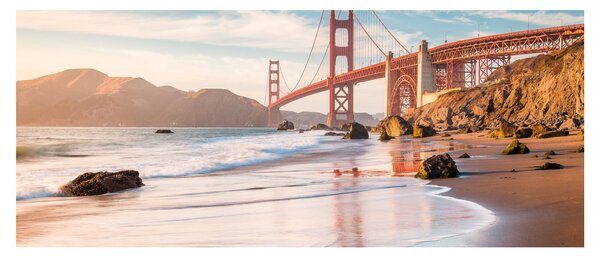 Kép - Golden Gate híd (120x50 cm)